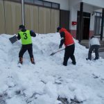 雪かき隊事業（スノーバスターズ）を 実施しました。 (鳴子支所)